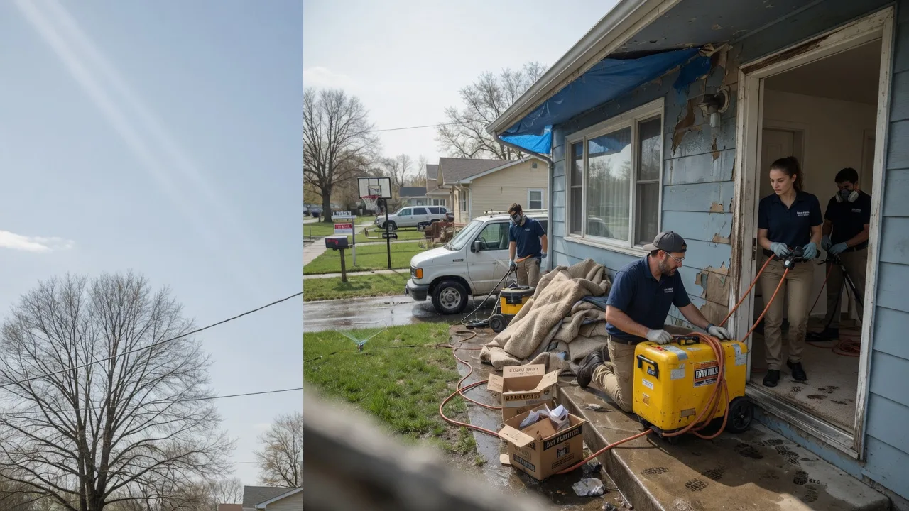 Basement Flood Cleanup in Powell, OH near me